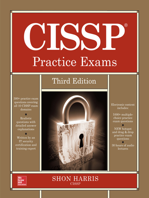 Title details for CISSP Practice Exams by Shon Harris - Available